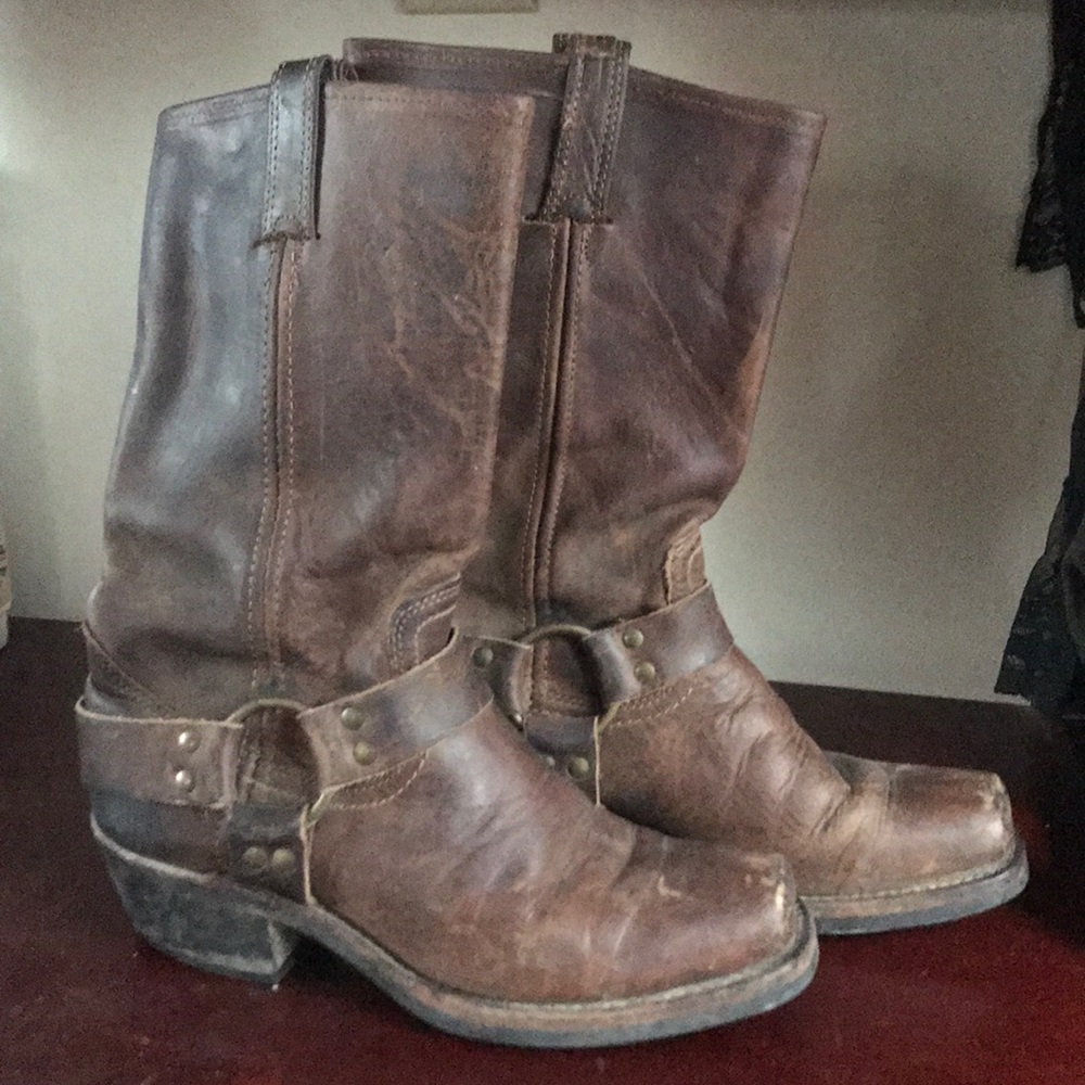 Frye Harness Boots